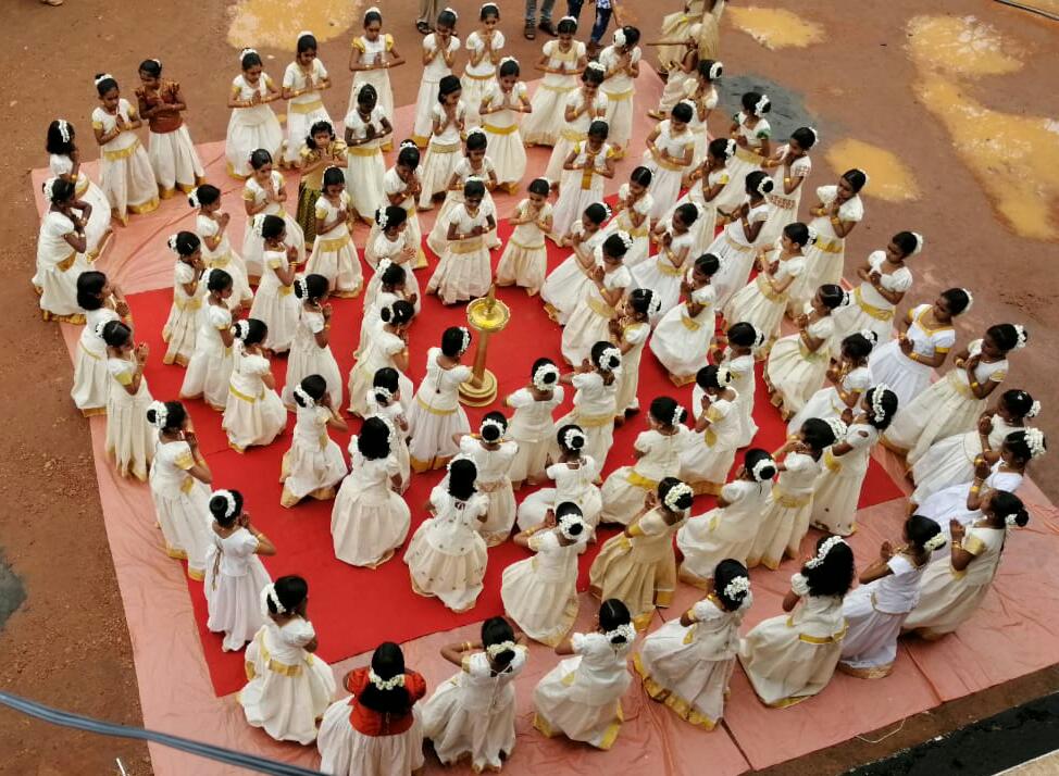 Mega Thiruvathira at BEMLP School Payyanur